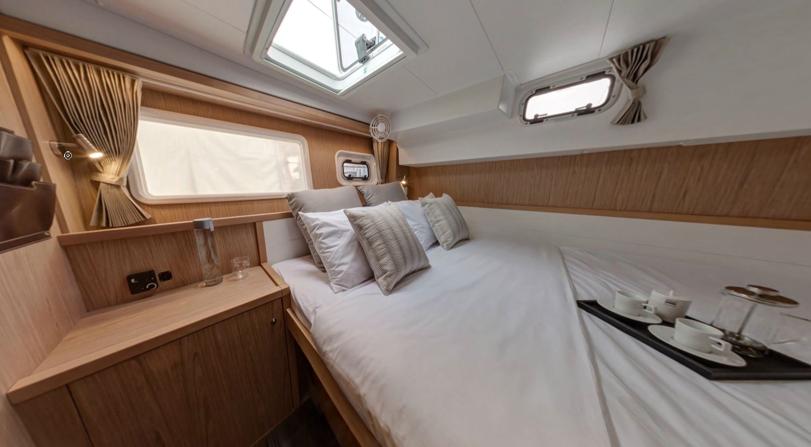 Used Sail Catamaran for Sale 2014 Lagoon 39 Layout & Accommodations